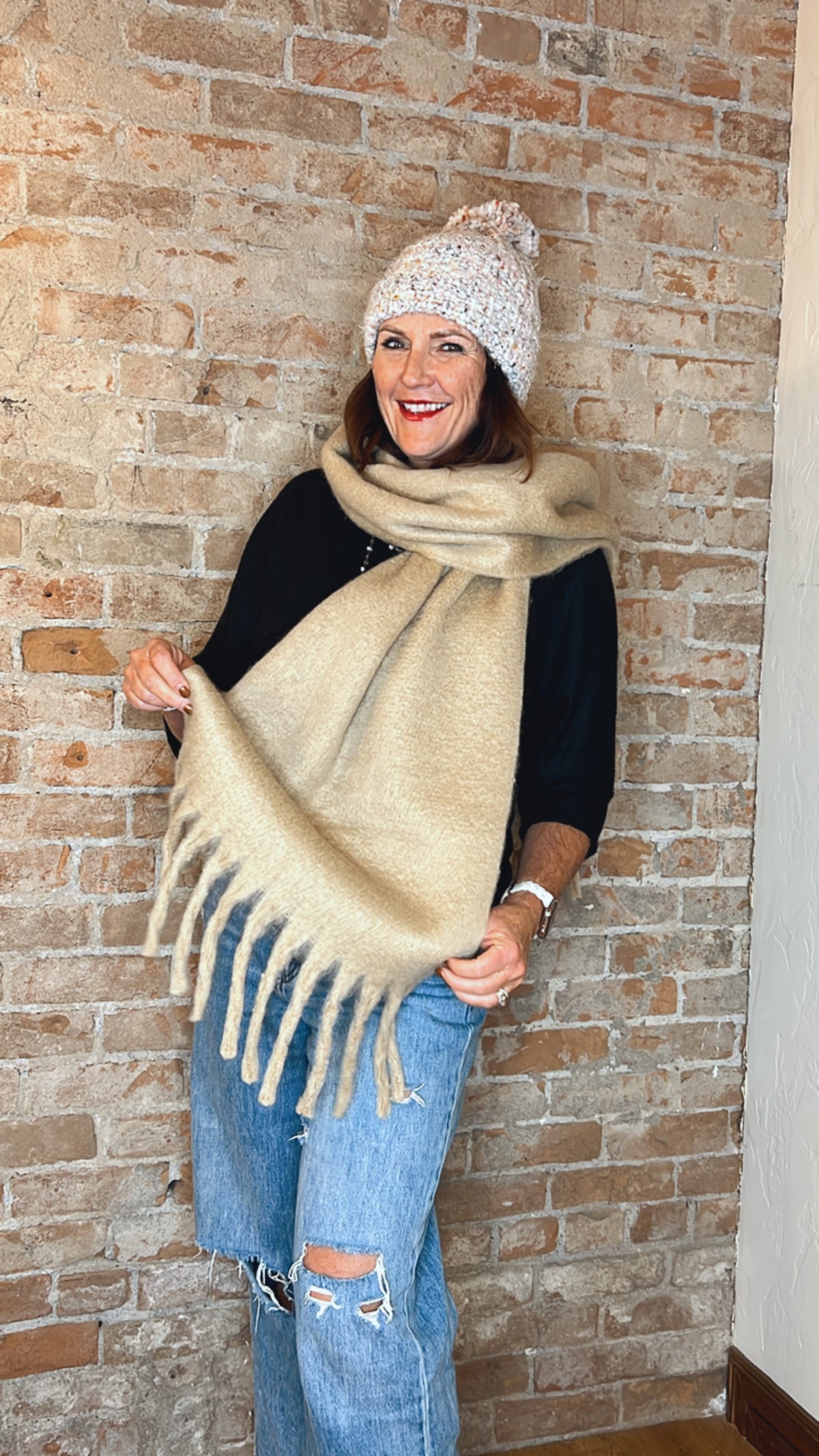 Mirabelle Woven Scarf