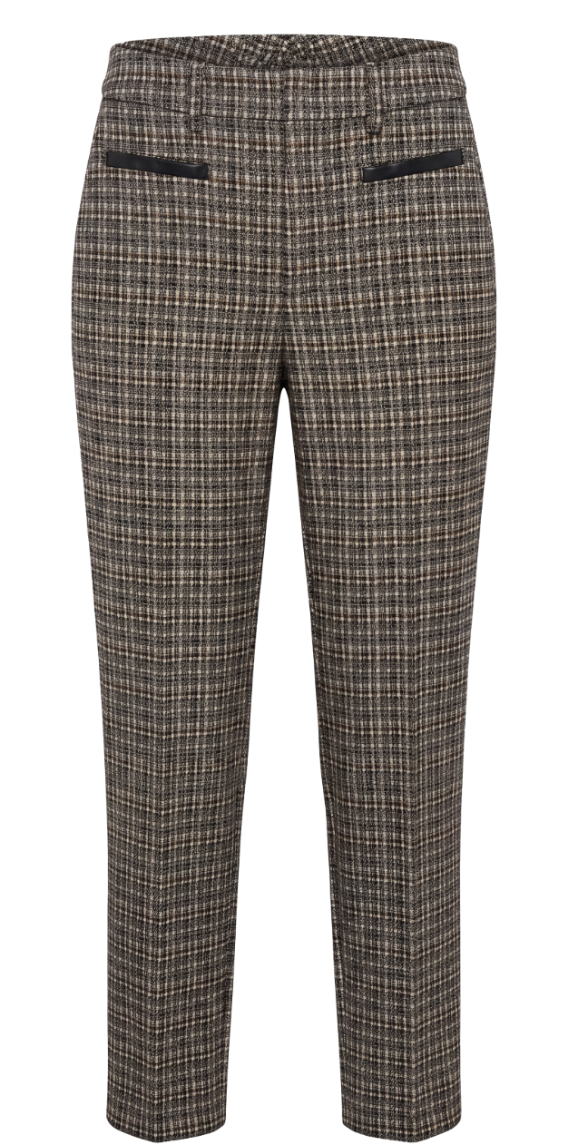 Midrise Trouser W/ Faux Leather Trim - 29 In LM5723TL77