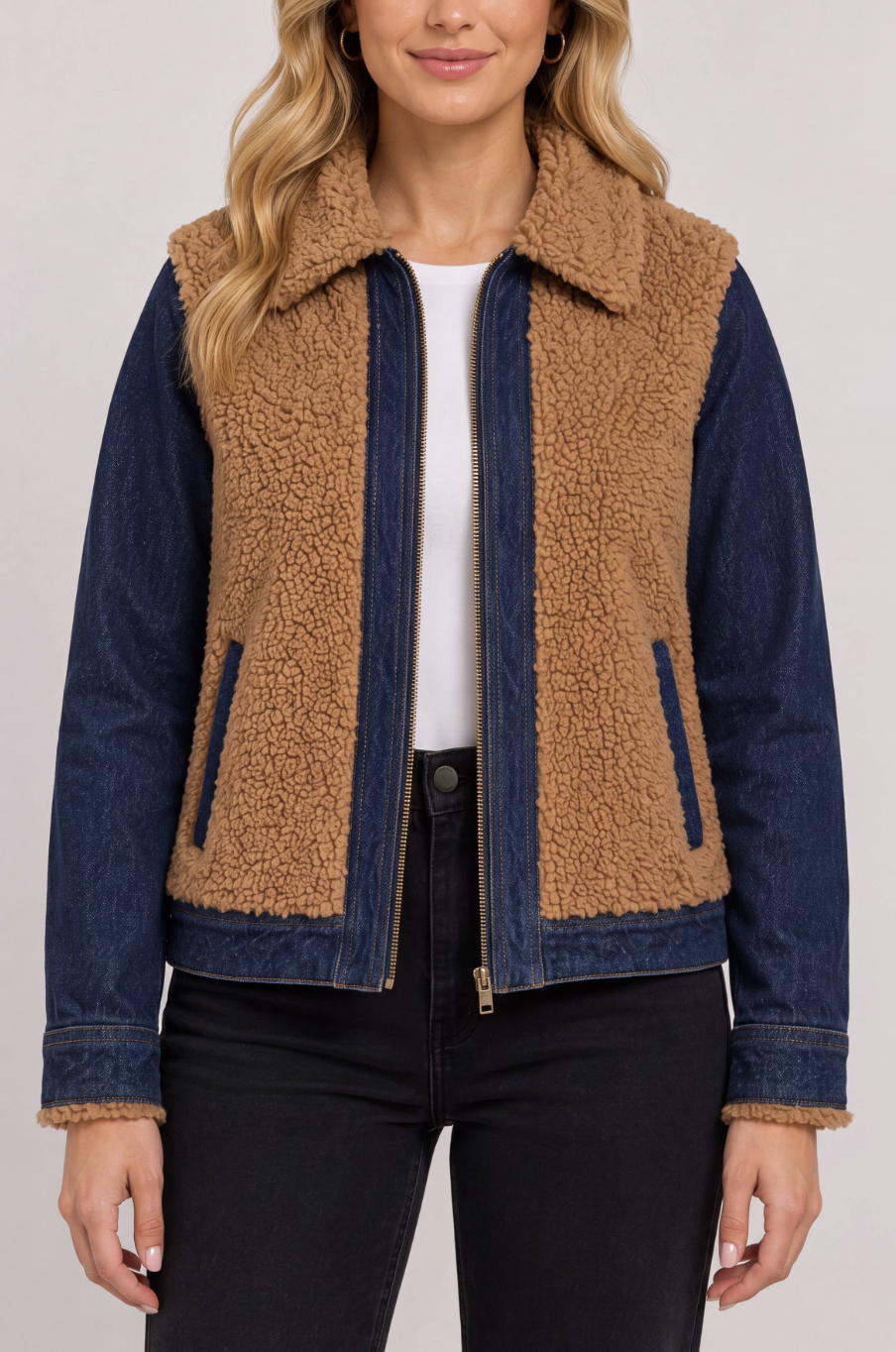 Sherpa Denim Jacket LM1D57HF01