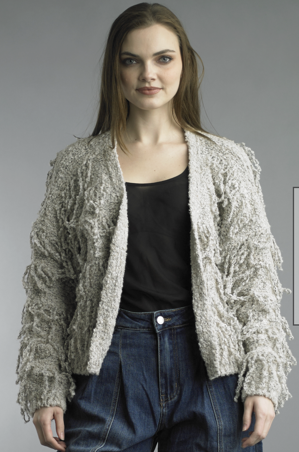 Fringe Cardigan 1862N