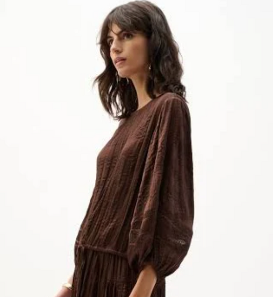 Pleated Satin Cocoon Top 262959