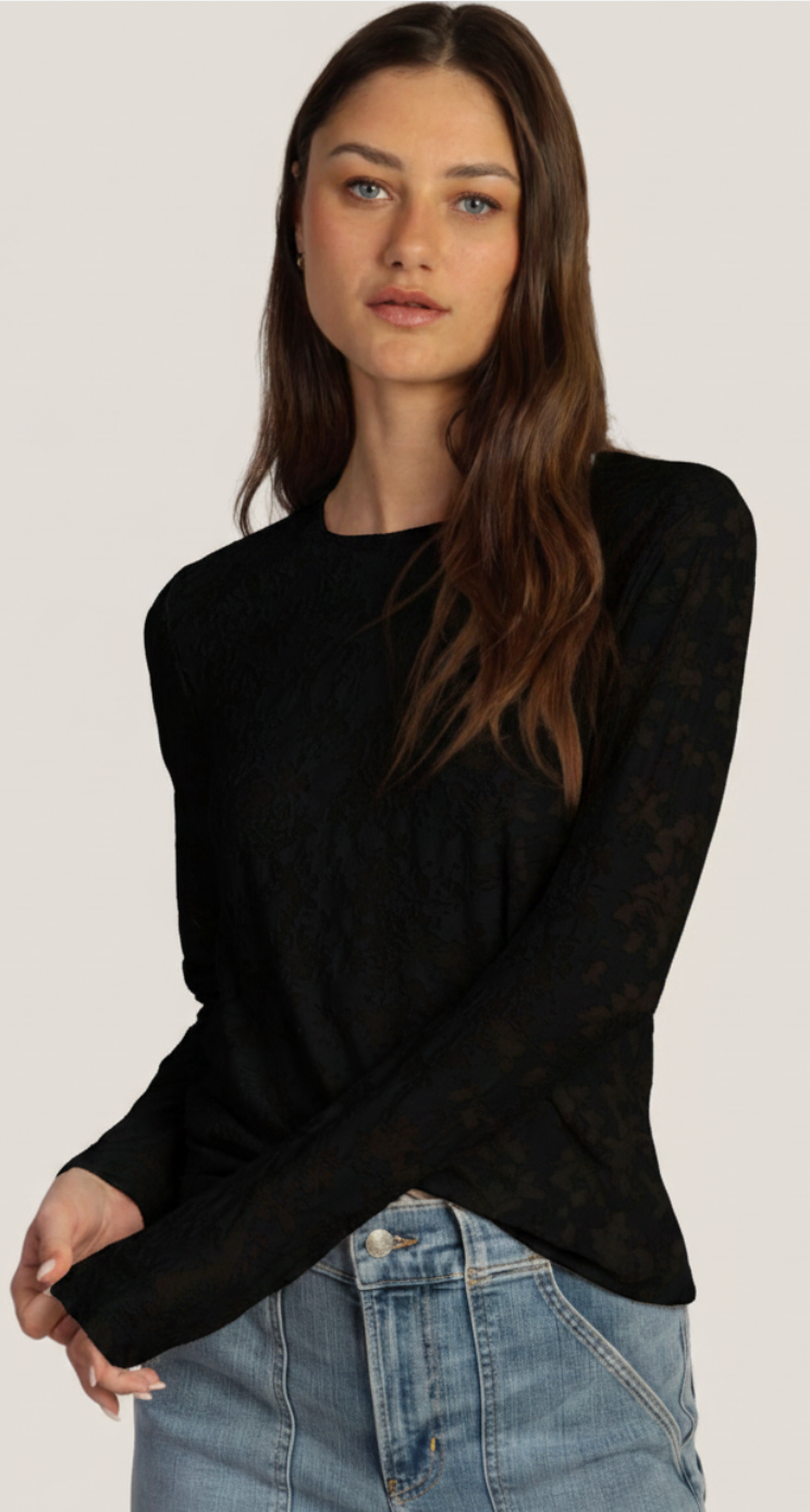 Long Sleeve Knit Tee G1W84WFK
