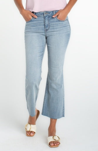 Hannah Crop Flare W/ Cut Hem 25.5" Ins LM7711CH1