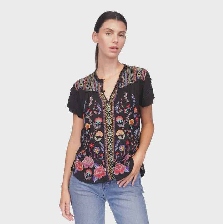 Lafaret Blouse- Agnes C13325-3