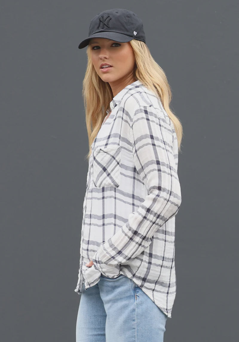 Long Sleeve Taylor Plaid Shirt F1W38CGP