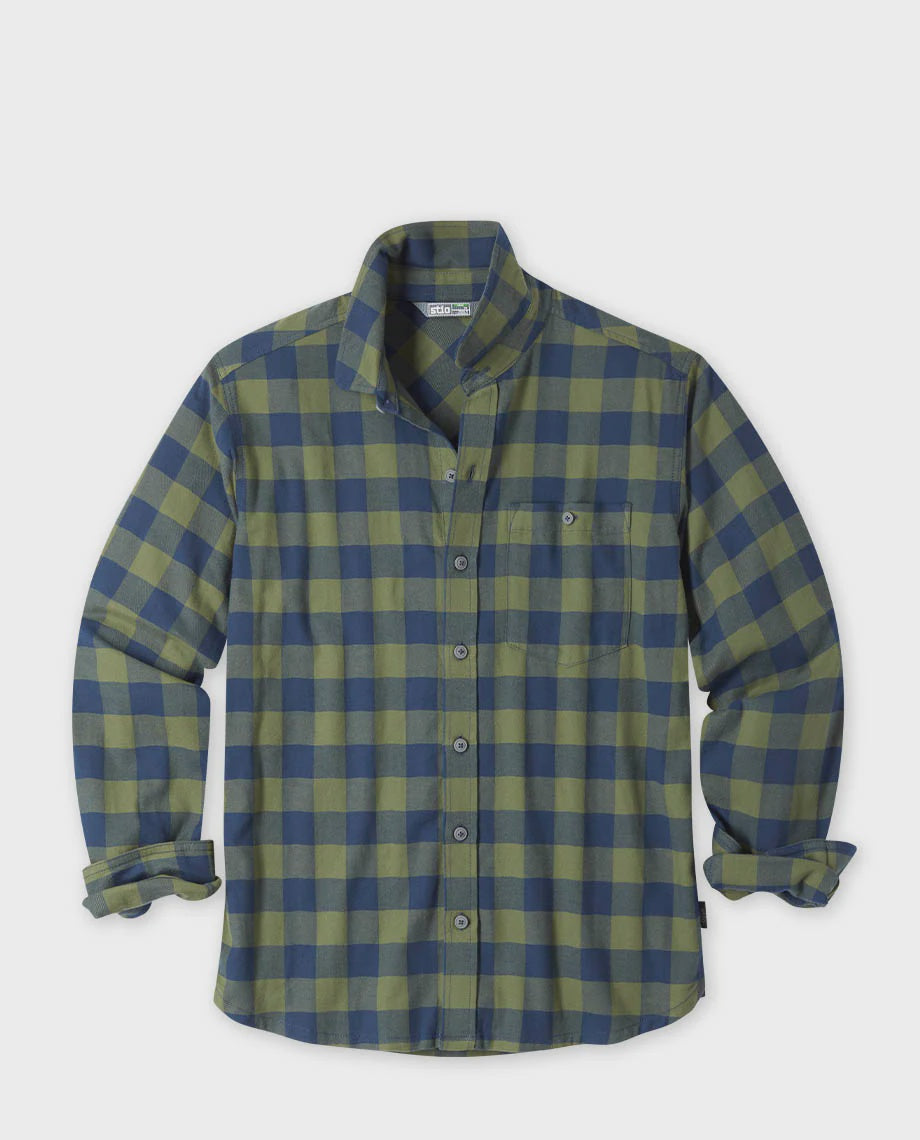 Men&#39;s Miter Stretch Lightweight Flannel Shirt