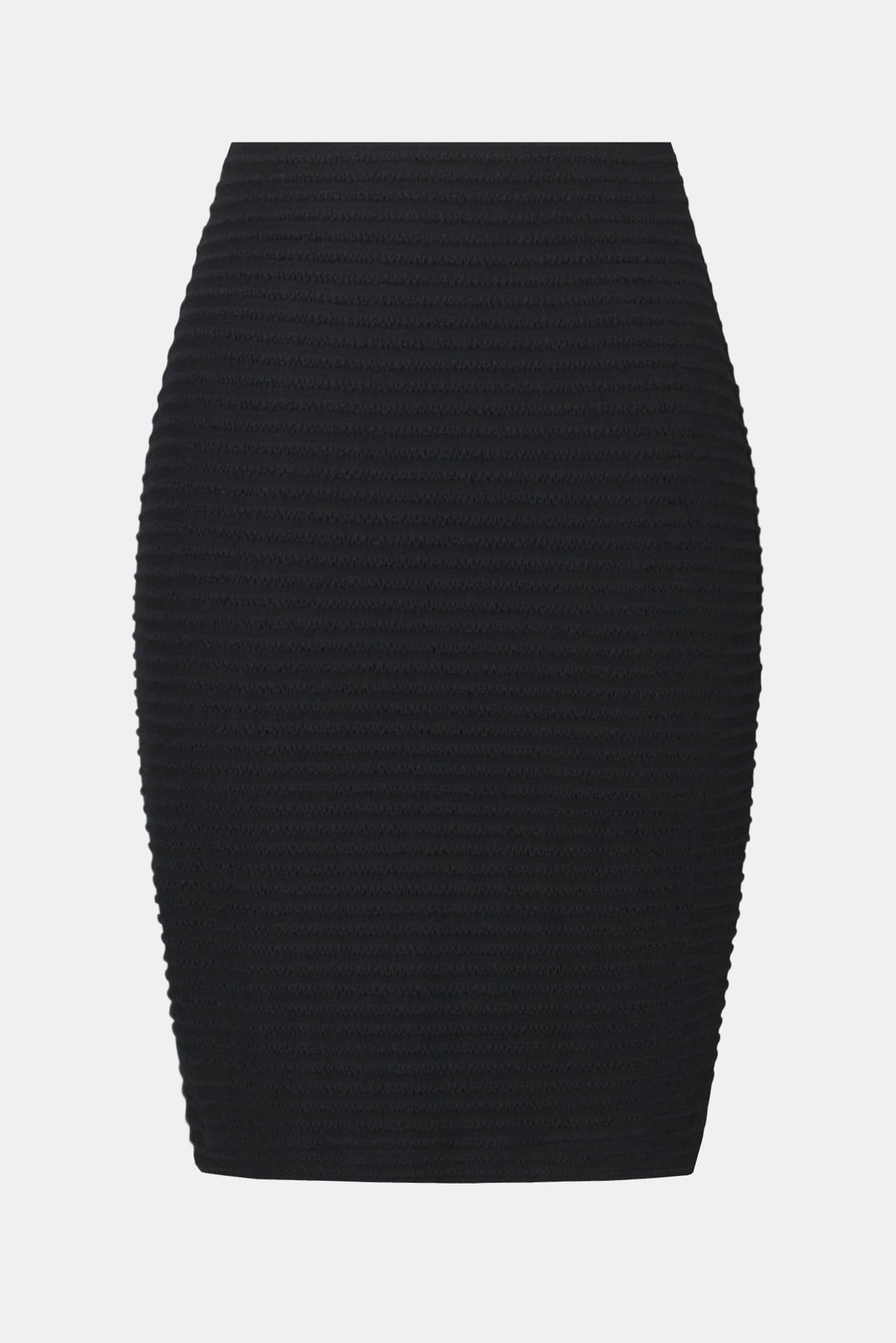 Horizonal Textured Stripe Skirt