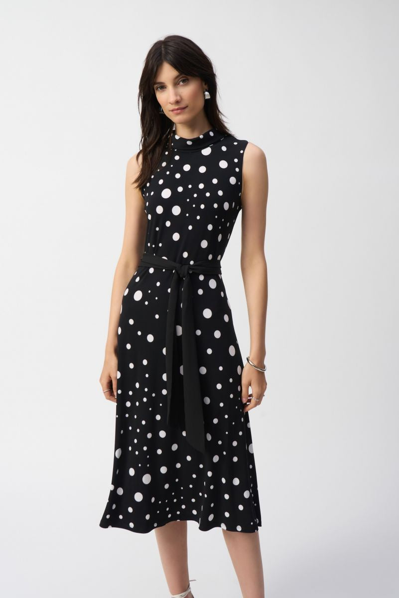 fit and flare dress polka dot Alessia Polka Dot Mini Dress main image 1