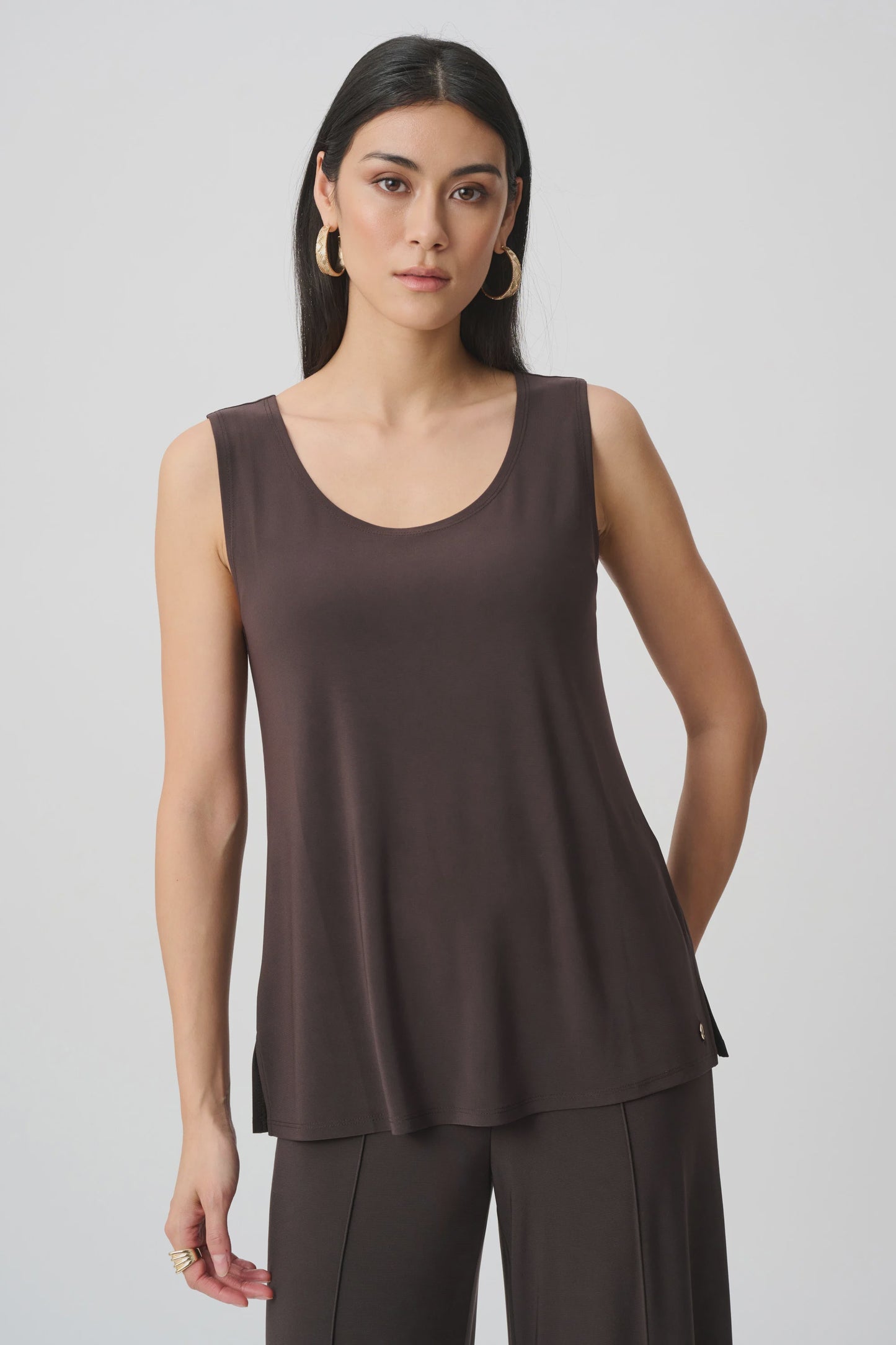 Silky Knit Scoop Neck Camisole 251970F26