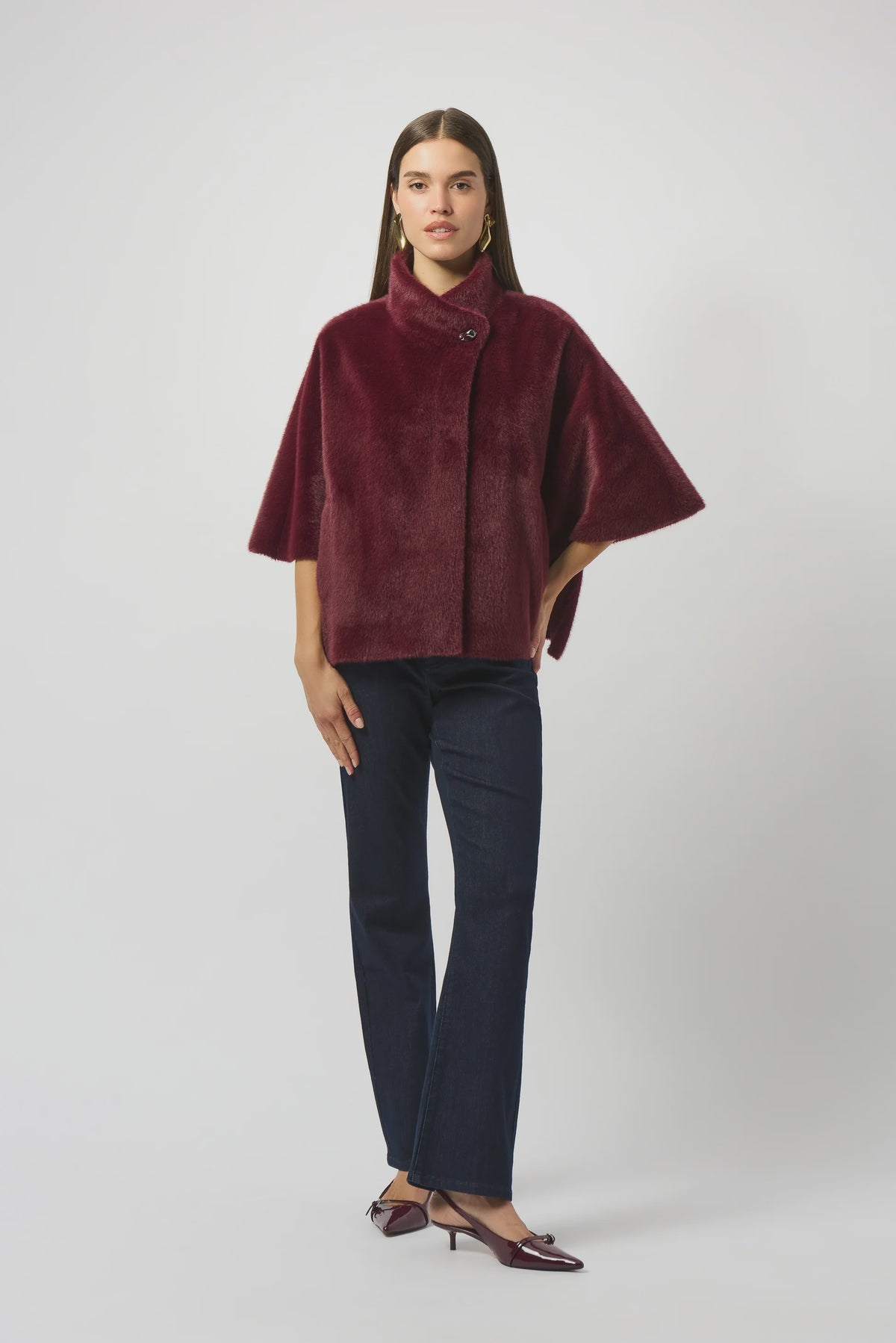 Bonded Faux Fur Jacket 253924