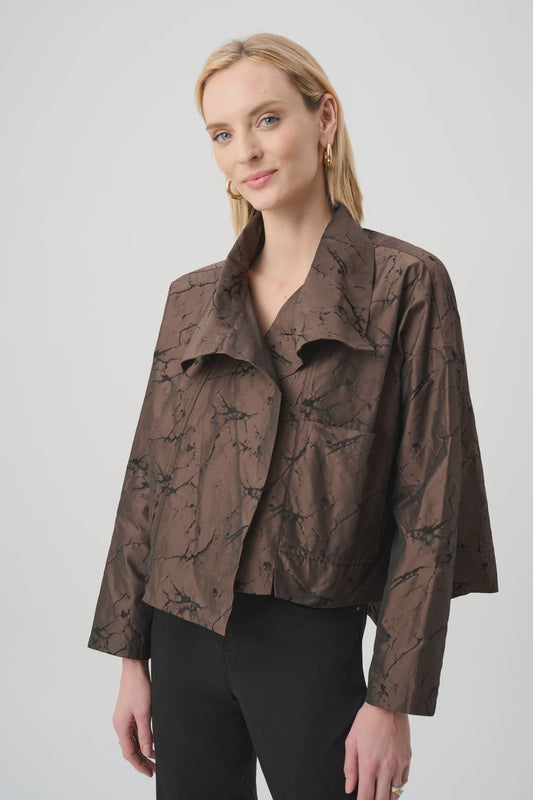 Jacquard Memory Asymmetrical Jacket 263222