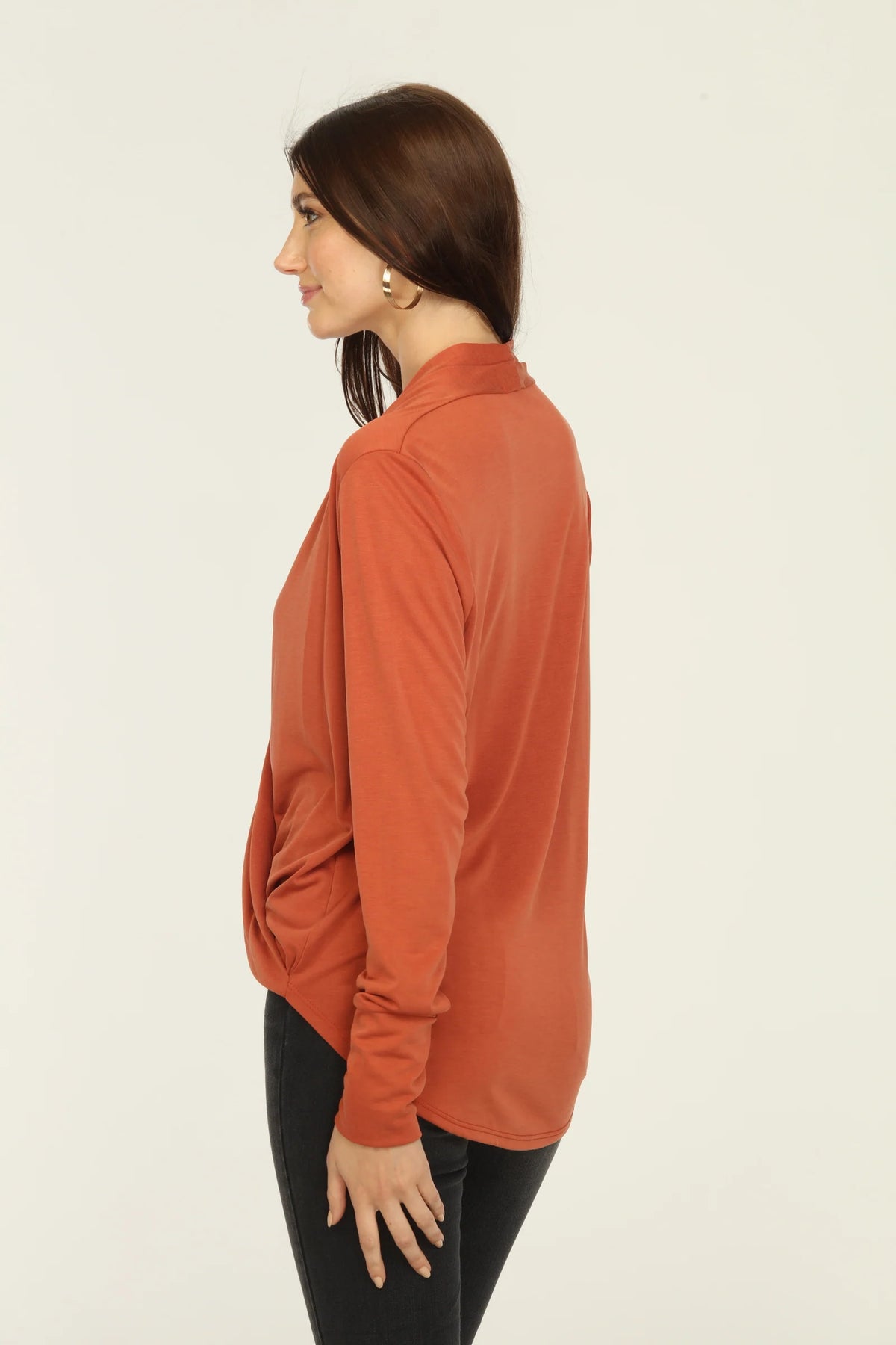 LS Surplice Cupro Top