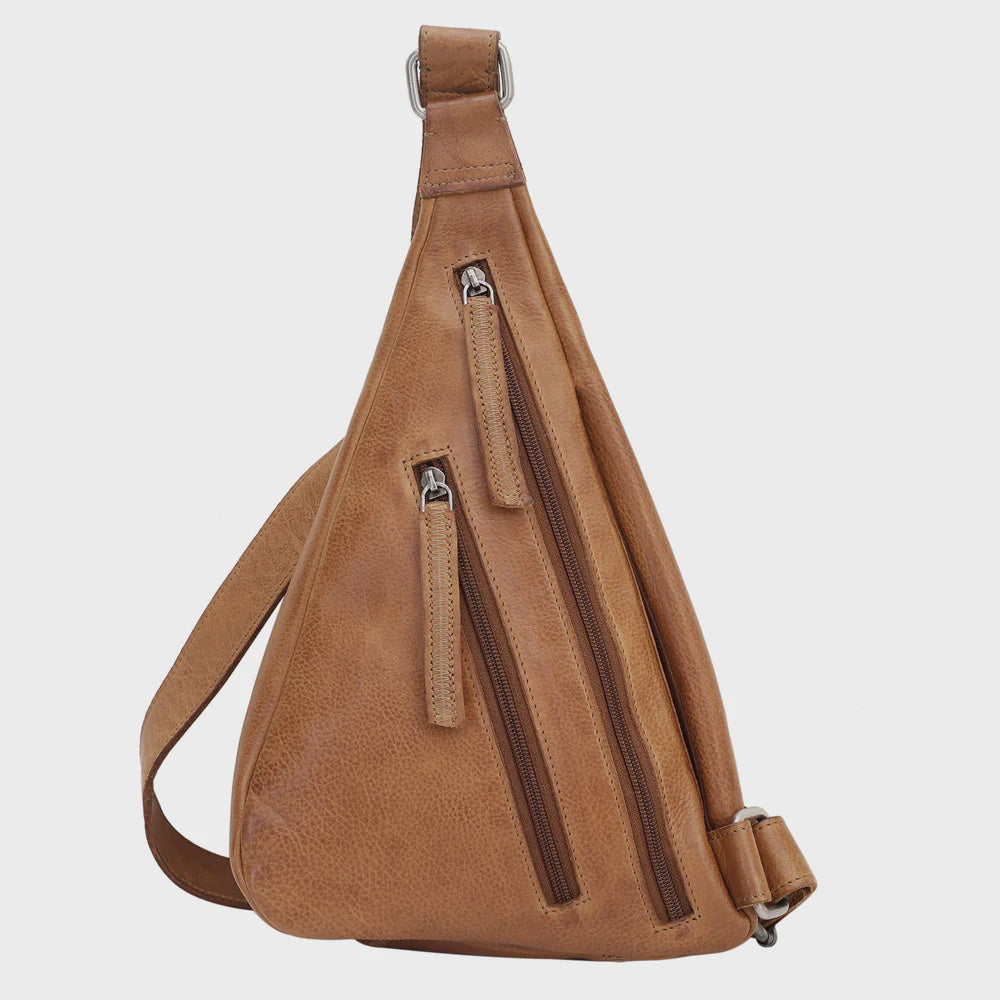 Hippie Small Leather Sling Bag 4502