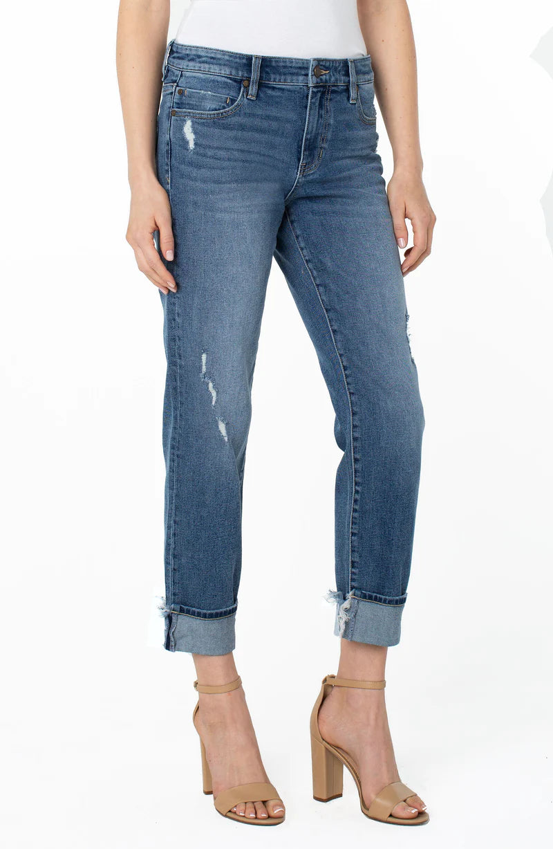 Marley Girlfriend Cuffed 30"/ 27" Inseam LM5158EF