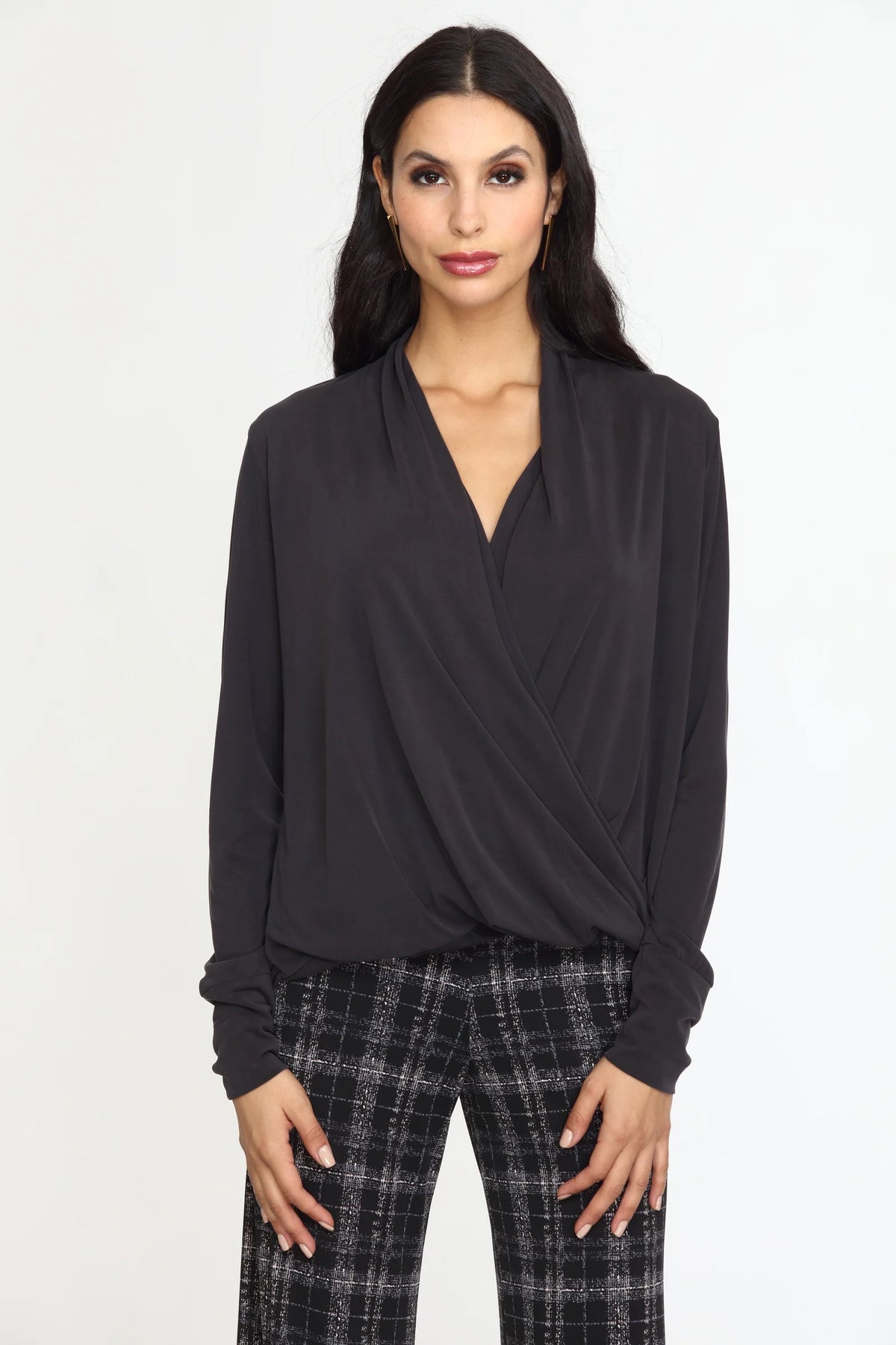 LS Surplice Cupro Top