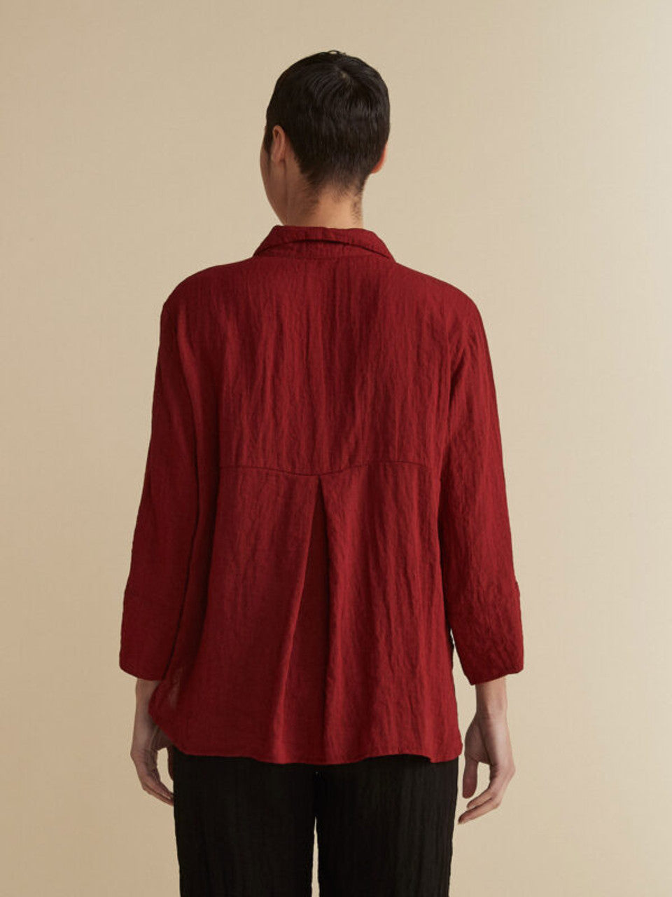 Crop Easy Shirt-Fall Parachute