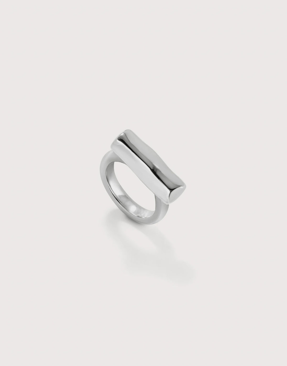 Ser Natural Silver Ring ANI0814MTL