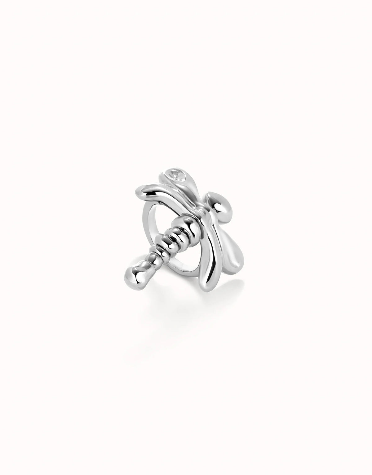 Ser Rebel Silver Ring ANI0820MTL
