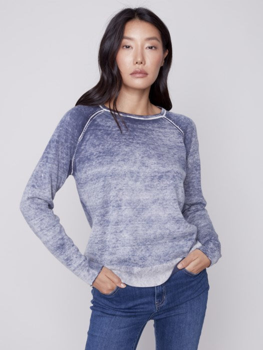 Washed-Out Color Sweater