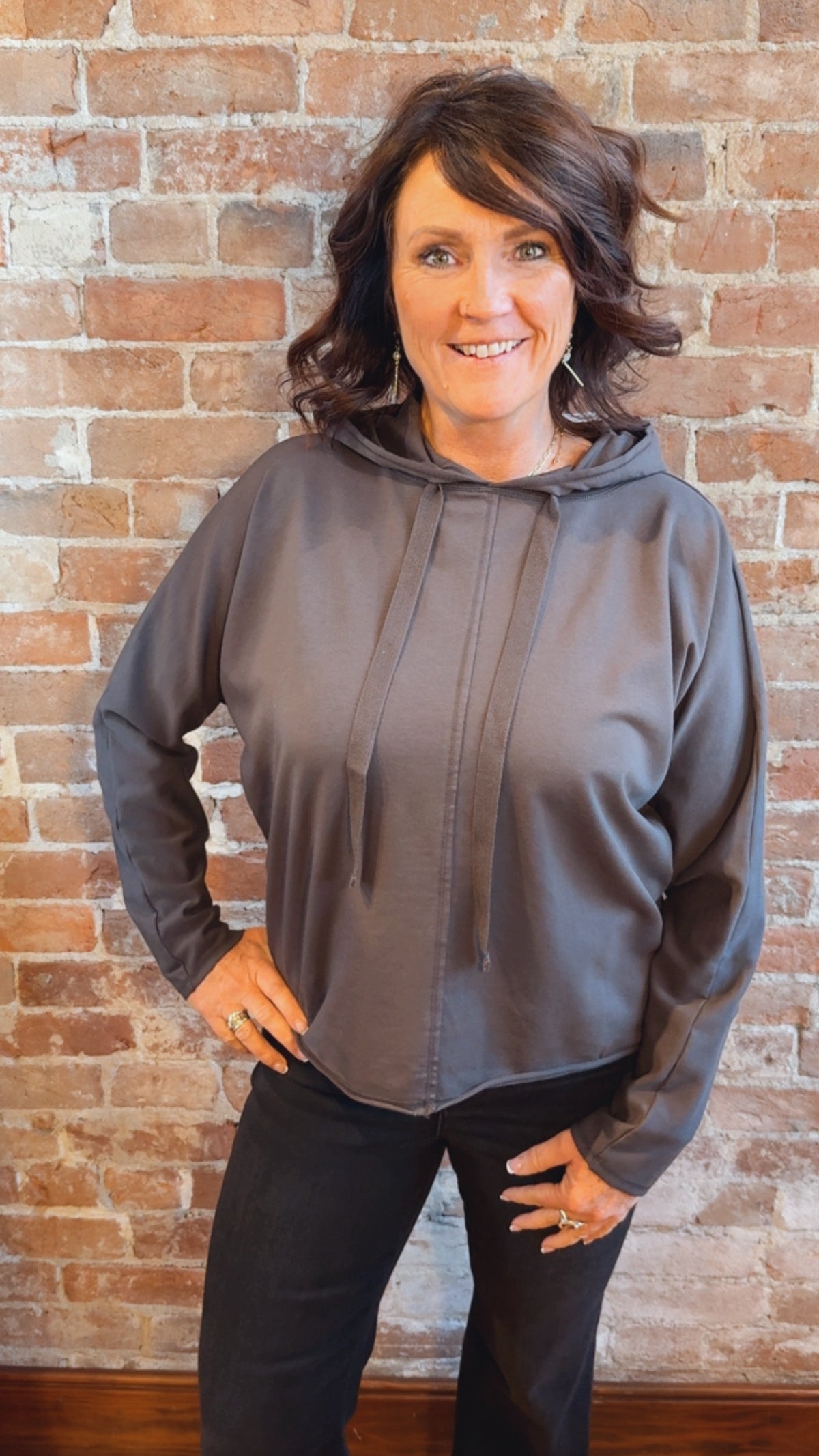 Kimono Sleeve Hoodie 47F-99255