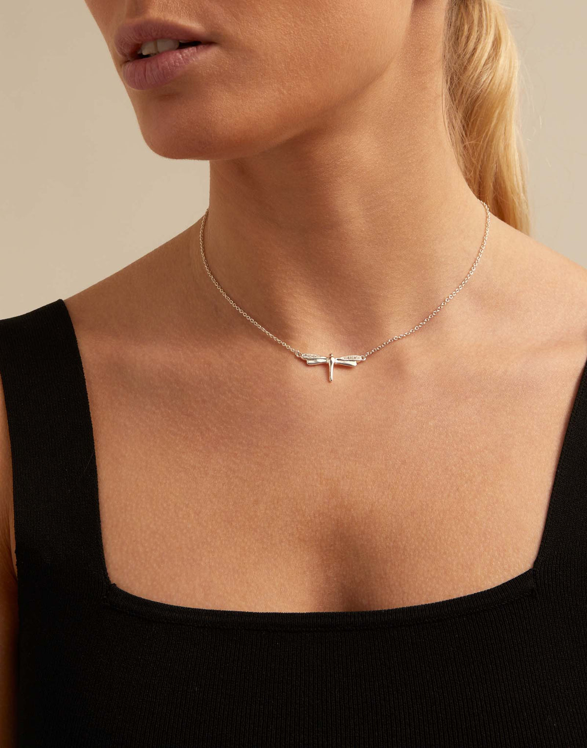 Fortune Topaz Silver Necklace