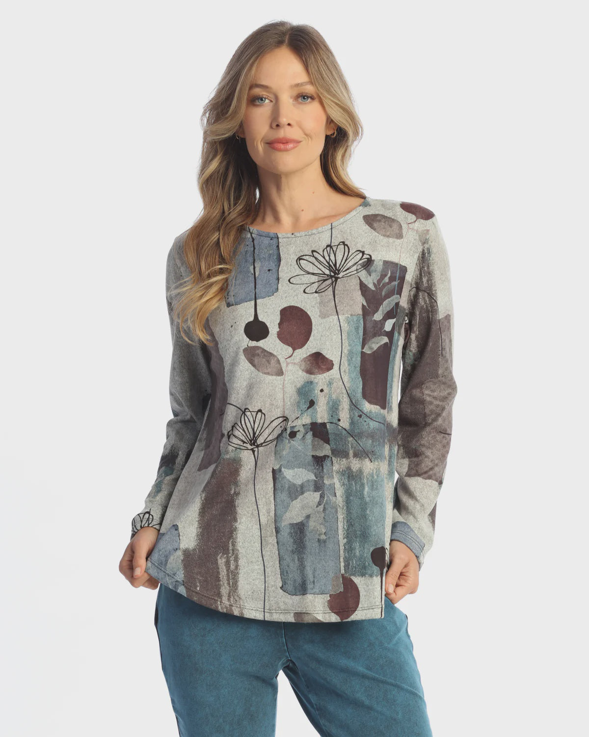 Aurelia Side Slit Tunic FB10-2130