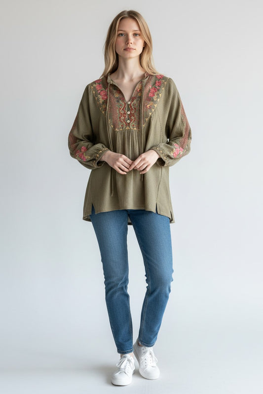 Camila Blouse C15026-8