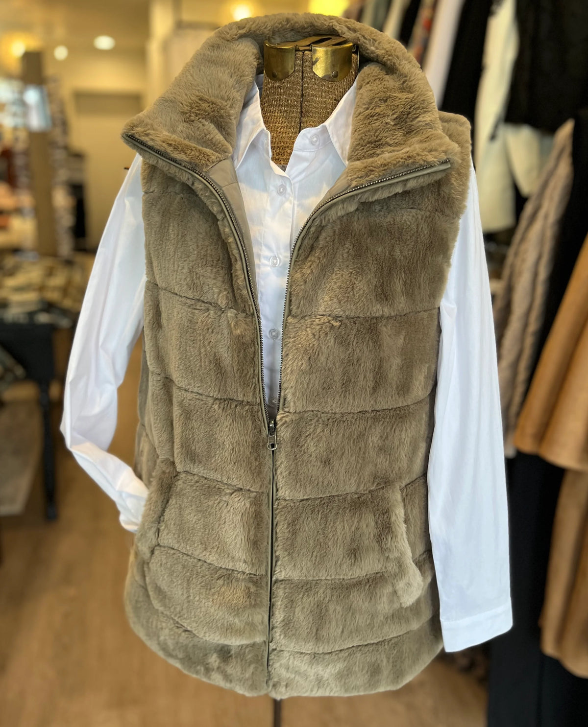 Fur Love Long Vest