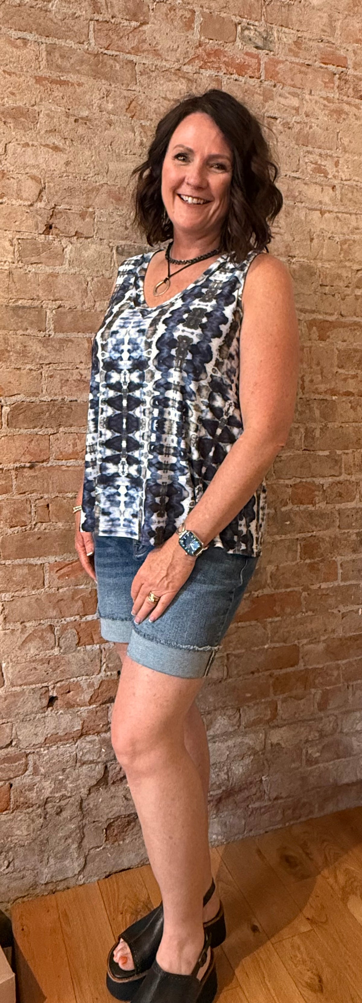 Betwixt V-Neck Sleeveless Top
