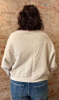 Maggie Off Shoulder Pullover CFT1033