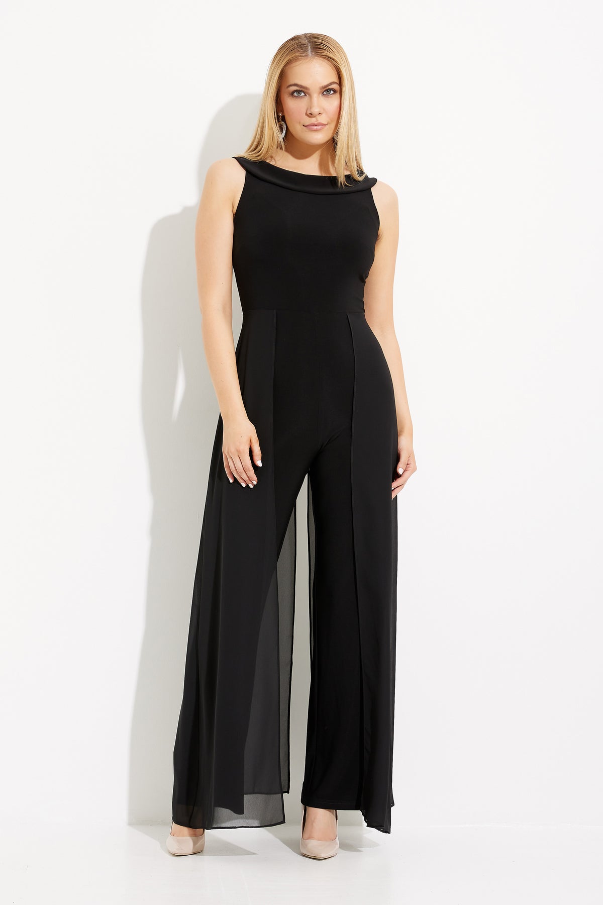 Jumpsuit with Layered Bottom