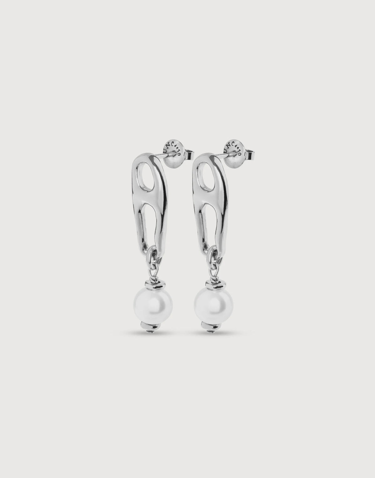 Pearl &amp; Match Silver Earring PEN0918BPLMTL0U