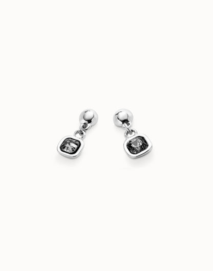 Ser Expresiva EXC Silver Earring W/Clear Crystals PEN0998CRSMTL0U