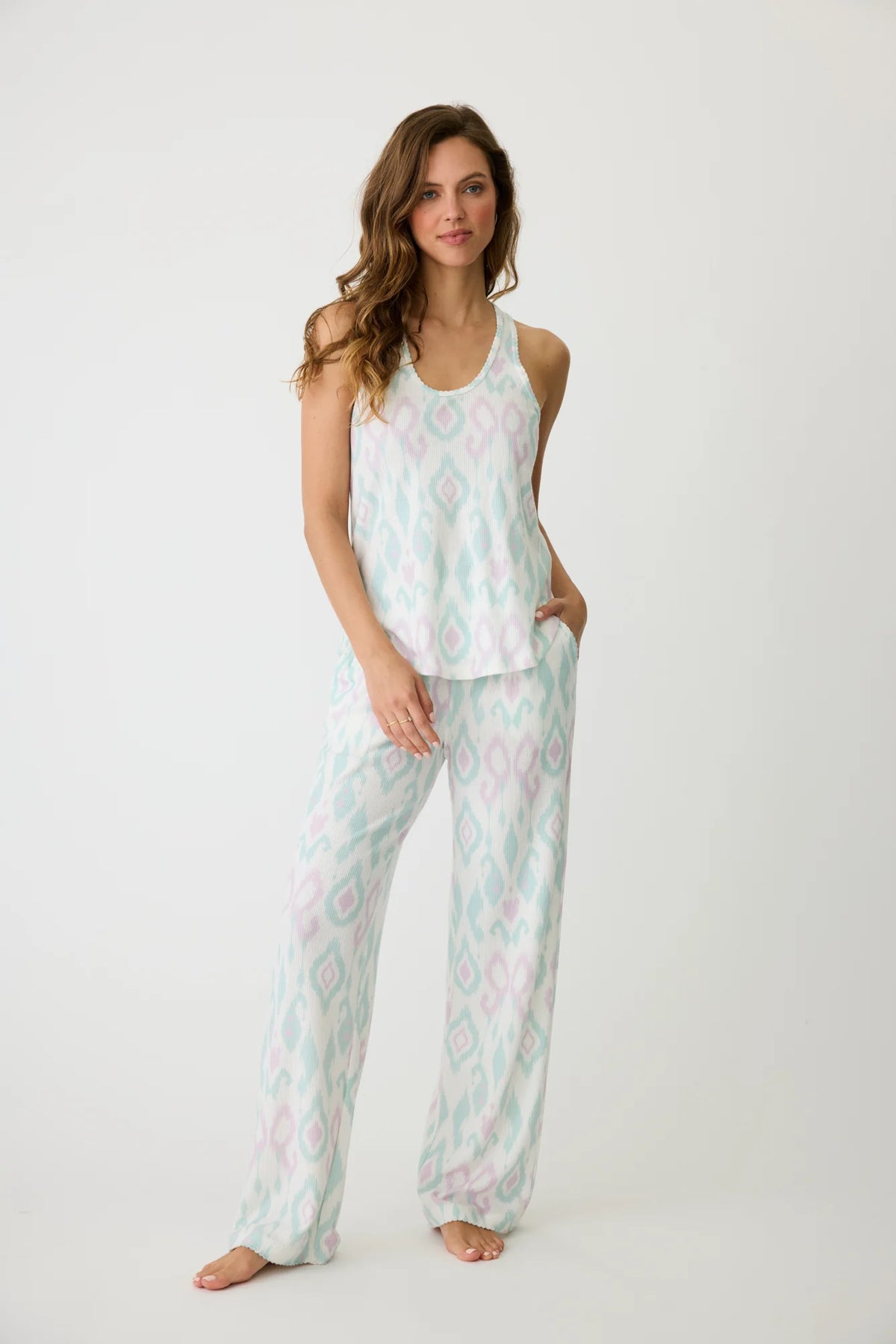 Ikat Watercolor Pant