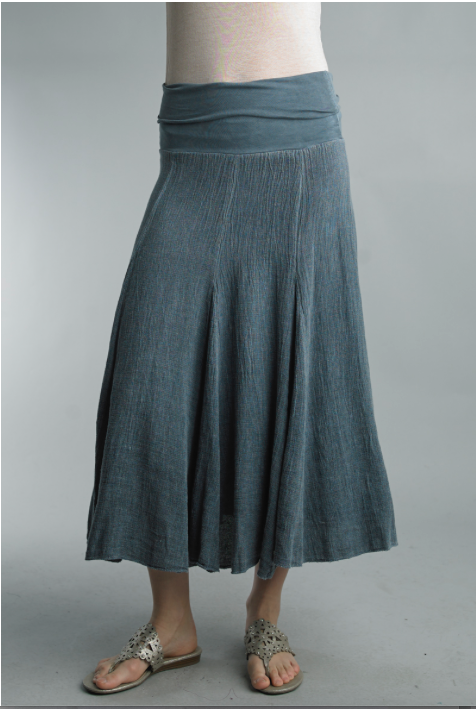 Long Panel Skirt
