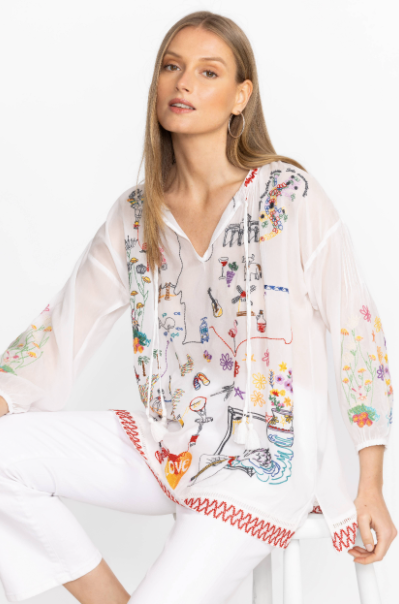 Zadonia Blouse-Fatima