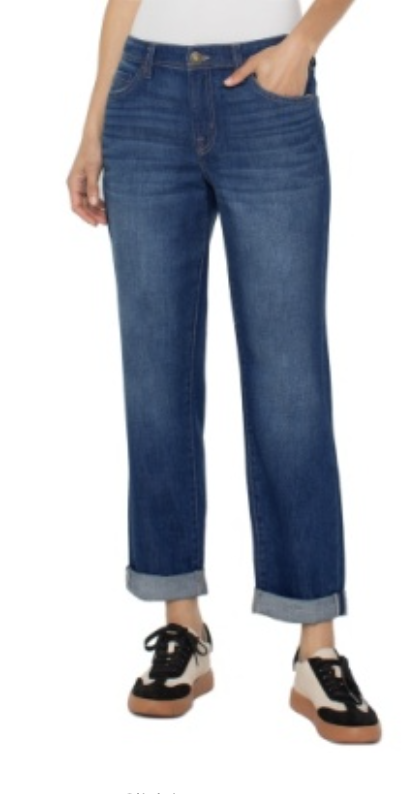 The Keeper Boyfriend Rolled W/Zip Fly LM5672CH4C