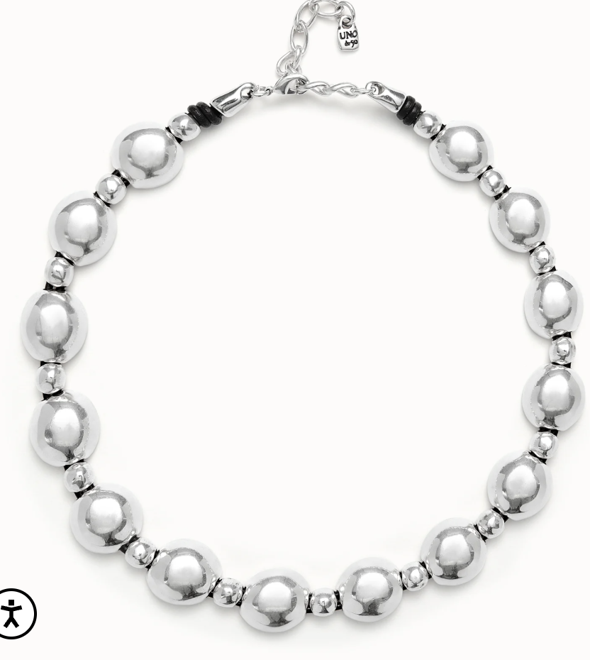 Ser Intrepida Silver Necklace COL1997MTL