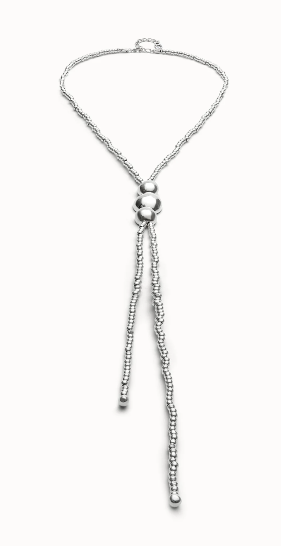 Ser Intrepida Silver Necklace COL2010MTL0000U