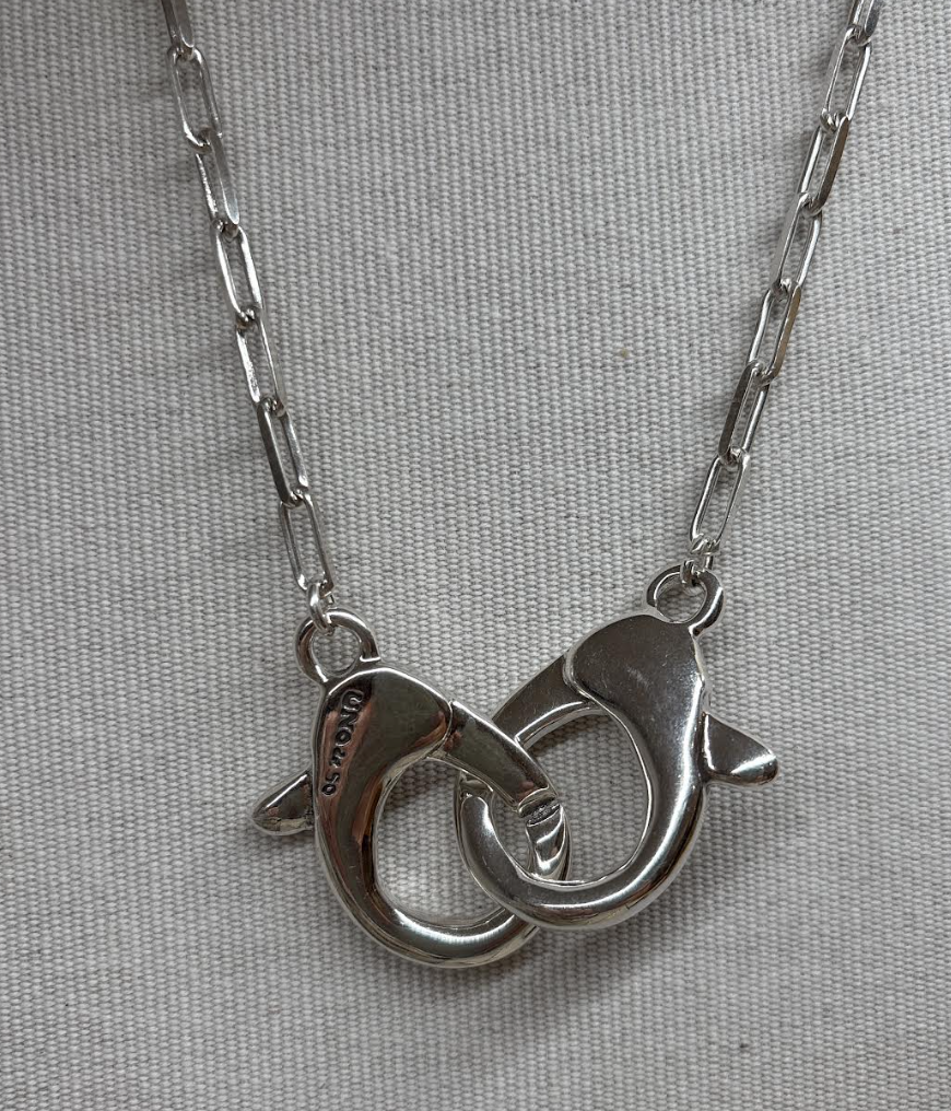 Ser Inseparable Silver Necklace COL2021MTL