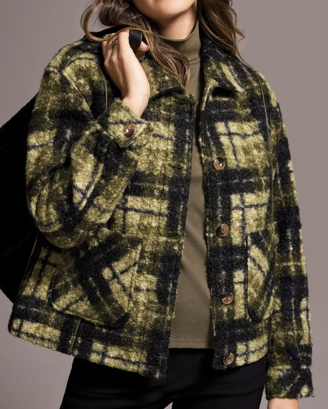 Button Front Jacket W/Lining 2370O