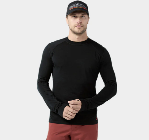 Basis Peak Wool Lightweight Crew 100539