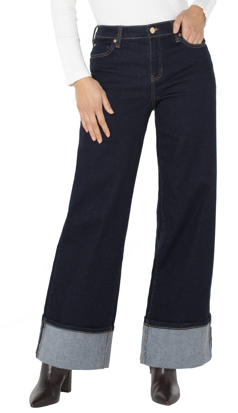 Morgan Cuffed Wide Leg 30&quot; Inseam LM4365VH