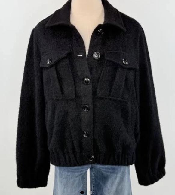 Collard Bomber Jacket LM1C09UQ30