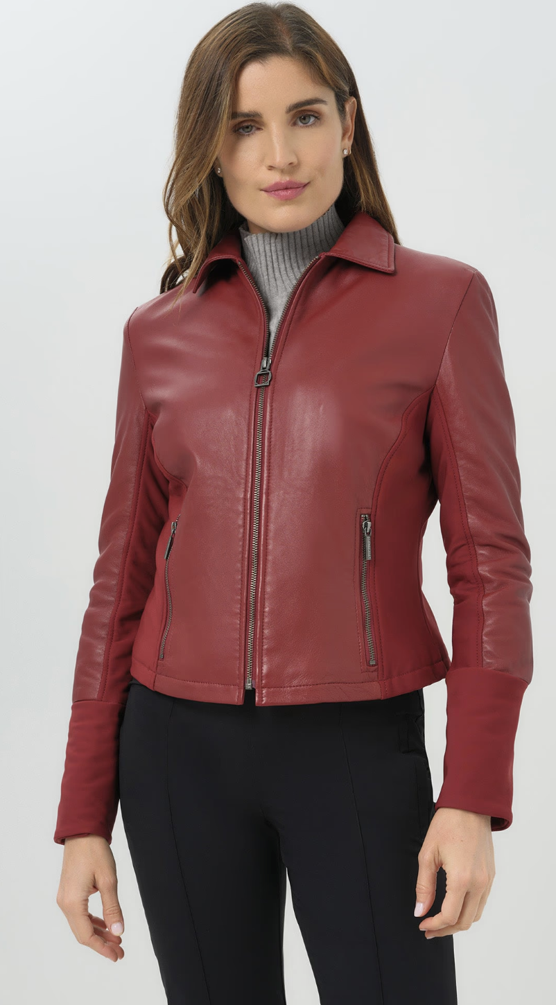 Dill Leather Jacket AB5756