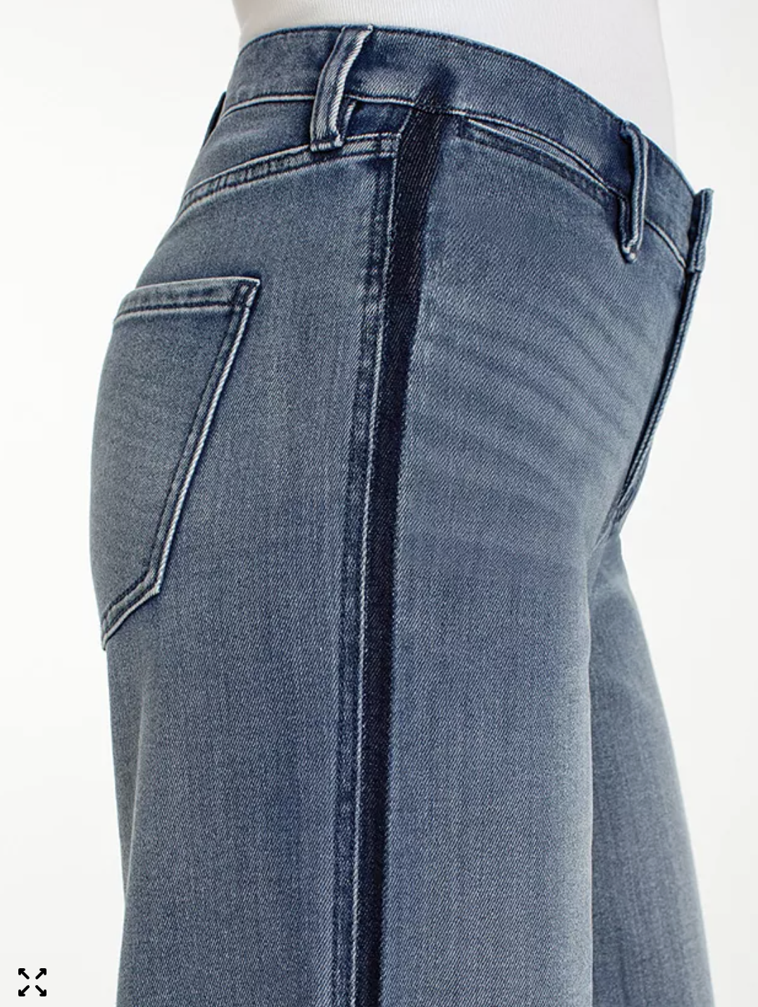 Super Stride Wide Leg W/Shadow Cuff 30" Inseam LM7B31SSL