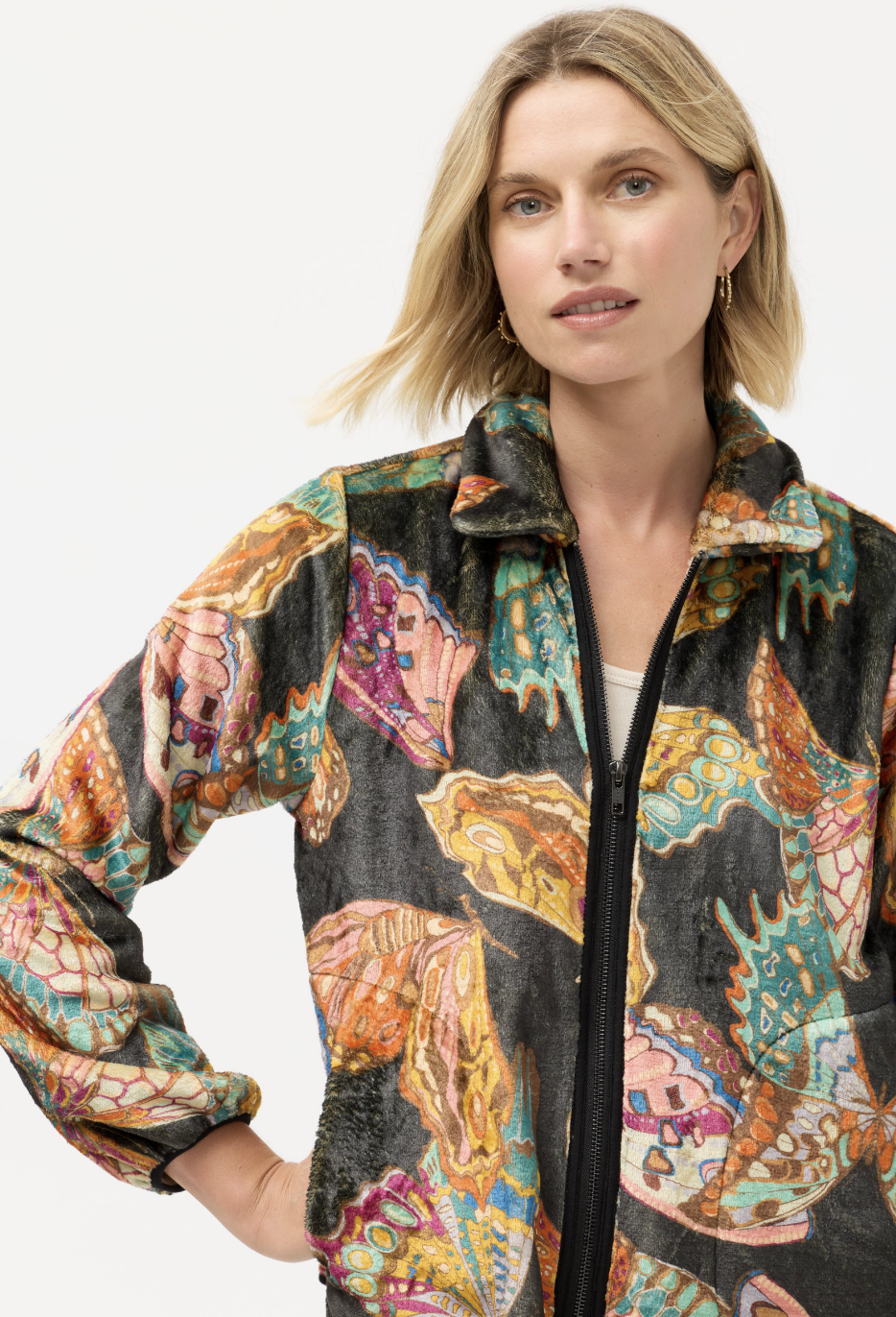 Esther Sherpa Jacket-Ofelia C41725-E