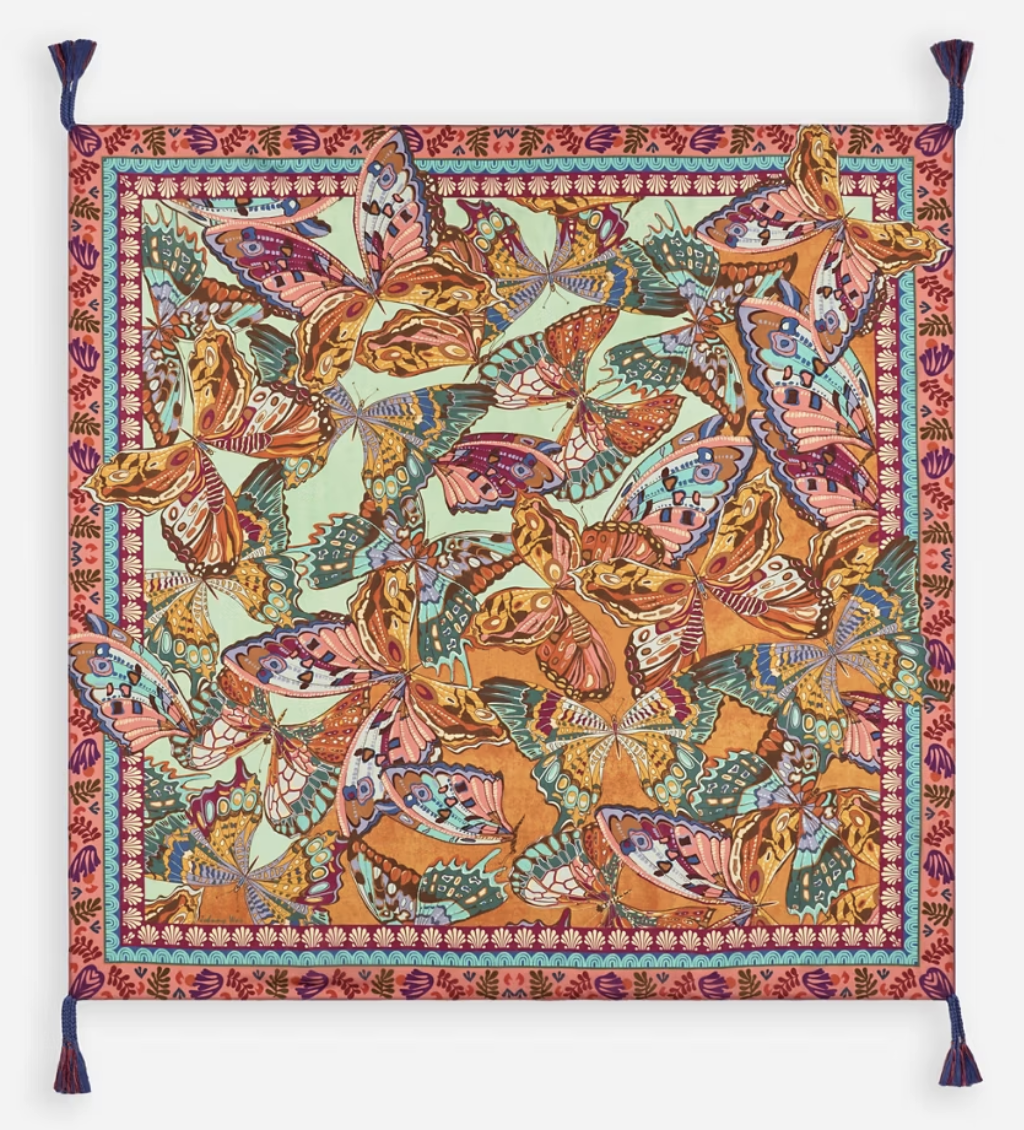 Silk Scarf-Ofelia C96325-E