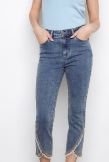 Slim Leg Front Tulip Pants C5777