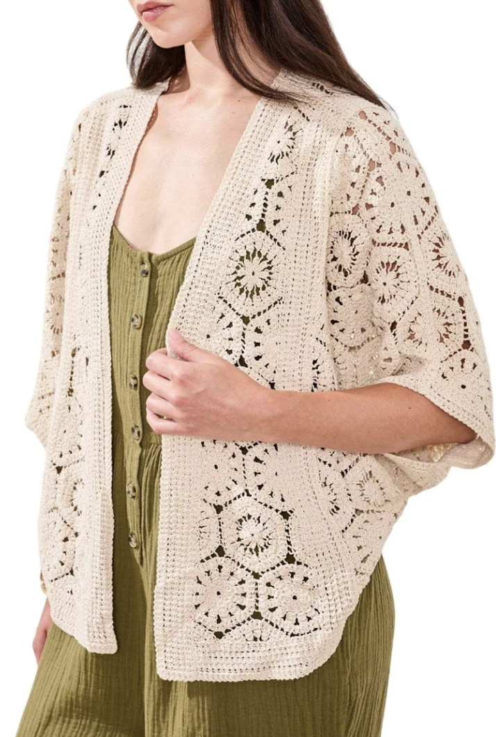 Crochet Cardigan 6220O